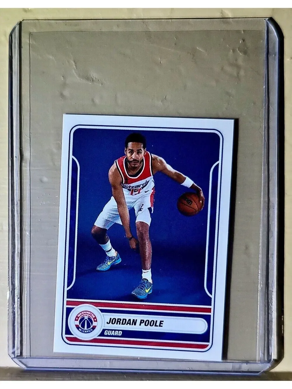 2023-24 Jordan Poole Panini NBA Basketball #288 Sticker Washington Wizards